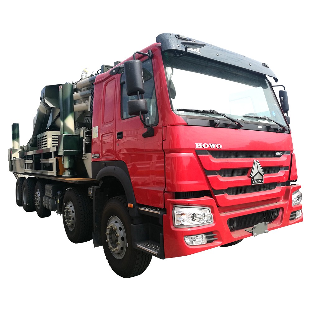 Camión grúa Howo de 120 toneladas